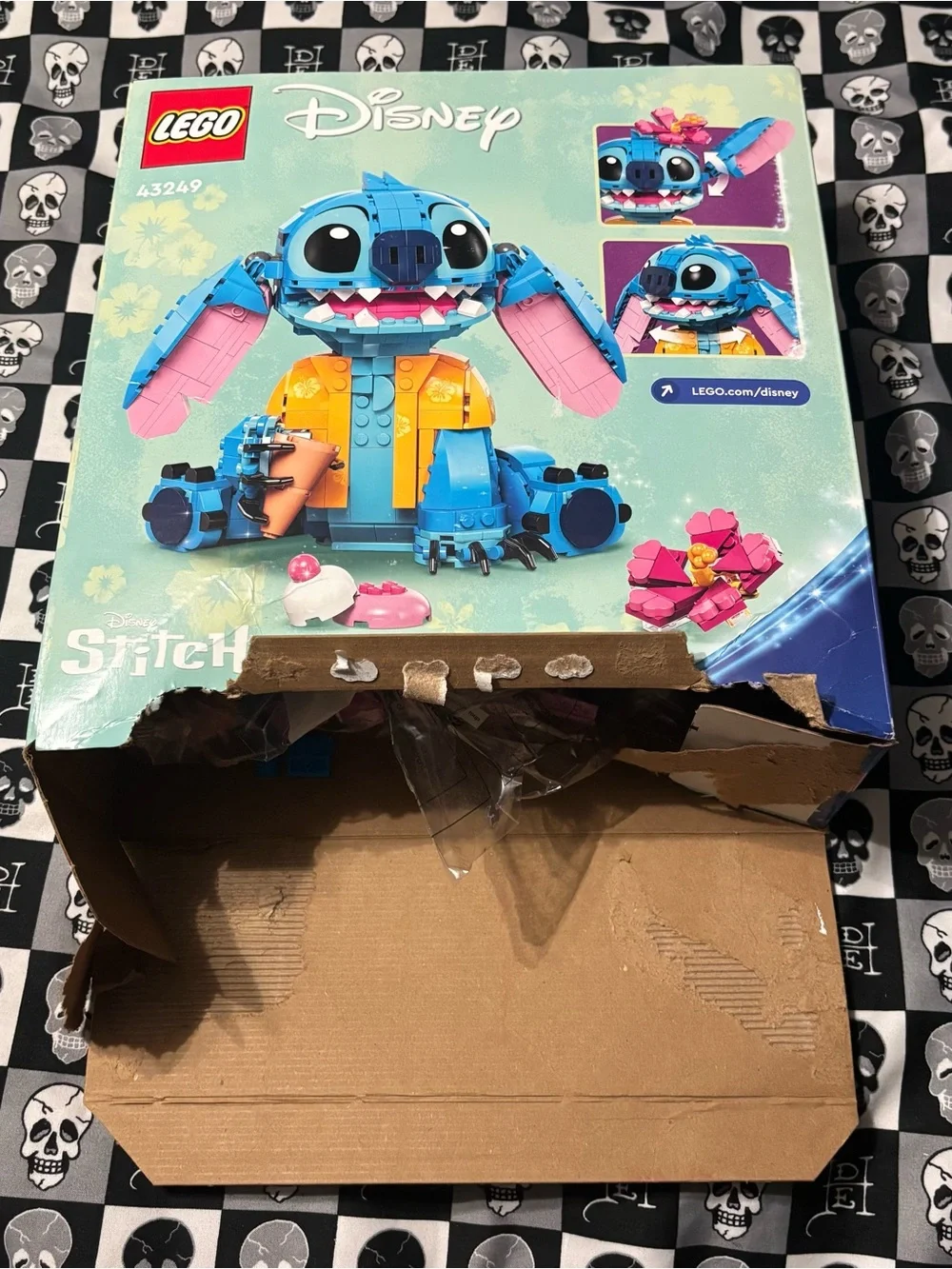Disney Lilo and Stitch Lego Stitch with Ice Cream Building Set